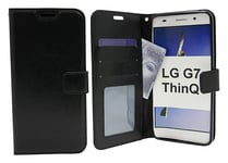 Crazy Horse Wallet LG G7 ThinQ (G710M) (Svart)