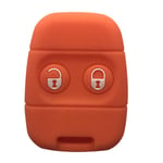 Silicone Flip Key Cover Key Case,for Rover MG Land Rover Defender Discovery Freelander ZS ZR 200 25 Land Rover 45 400 416,Orange