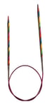 KnitPro KP20382 50 cm x 2.25 mm Symfonie Fixed Circular Needles, Multi-Color
