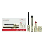 Clarins Glam Squad Gift Set - Mascara 8ml + Joli Rouge Velvet Lipstick 1.5g