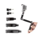Yoogeer 3 in 1 Extension Pivot Arm – Adjustable Monopod Bracket with Thumb Screw for GoPro Hero 5 4 Session 3+ 3