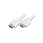 PC2069 White HDMI Cable LCD 1080p HDTV Video Lead 2m