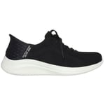 Skechers Women's Ultra Flex 3.0 - Brilliant Black Low Top Sneaker Shoes Footw