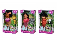 Evi docka med vilda djur mix 3 typer Simba pris per 1 st.