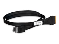 Icy Dock Mb206l-B - Intern Sas-Kabel - 8I Slim Sas (Sff-8654) (Hane) Till 4I Oculink (Sff-8611) - 50 Cm - För Tougharmor Mb699vp-B V2, Mb699vp-B V3, Mb720mk-B V2, Mb852m2po-B