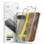 Ringke Google Pixel 9 Pro XL Skärmskydd i glas med monteringsram (2-pack)