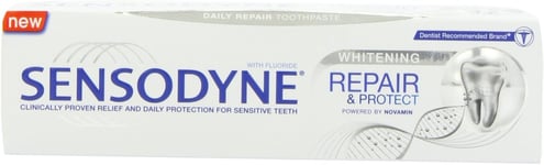 Sensodyne Whitening Sensitive Toothpaste, Repair & Protect Whitening, 75 Ml, Pac