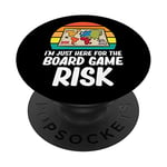 Risque - I'm just here for the board game risk PopSockets PopGrip Interchangeable