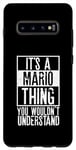 Galaxy S10+ Its A Mario Thing You Wouldnt Understand Case