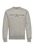 Tommy Logo Sweatshirt Tops Sweat-shirts & Hoodies Sweat-shirts Grey Tommy Hilfiger