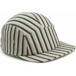Liewood Rory cap – stripe: garden green/sandy/dove blue - 5-8år