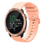 Garmin Forerunner 645 Music Watch-rem i silikon, 20mm - Rosa