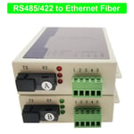 Fibre optique,Modem à Fiber optique RS485-422 vers Ethernet,convertisseur de fibre optique unique SC,20km,485,contrôle [C496971181]