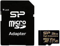 Silicon Power High Endurance V30 256gb Microsd Cl10 Uhs-1 U3 256gb Microsdxc