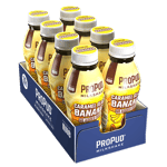 8 x ProPud Protein Milkshake, 330 ml, Caramel Glazed Bananas