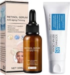 Vitamin B5 Repair Face Cream,Retinol Face Serum,Dark Spot Remover for Face,B5 Fi