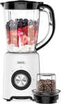 Wahl Table Blender with Coffee Spice Grinder Attachment 1.5 L Plastic Jug ZY122