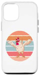 iPhone 13 Pro Crazy Chicken Cartoon Stupid Looking Crazy Cartoon Chickens Case