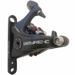 TRP Spyre C Flat Mount Disc Brake Caliper - Black / Front No Rotor 160mm Adaptor F5