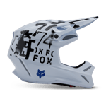 FOX V3 Seventy4 Crosshjälm Vit