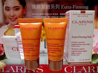 30%OFF ! Clarins Extra-Firming Nuit Wrinkle Night Cream ALL SKIN ◆5MLX2PCS◆ P/F!