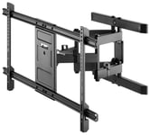 Goobay TV vægbeslag Pro FULLMOTION (XL) til tv-apparater fra 43 til 100 tommer (109-254 cm), fuld bevægelse (drejning og tilt) op til 60 kg