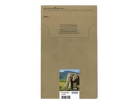 Epson 24 Multipack Easy Mail Packaging - Pack de 6 - 29.1 ml - noir, jaune, cyan, magenta, magenta clair, cyan clair - originale - boîte - cartouche d'encre - pour Expression Photo XP-55, XP-760...