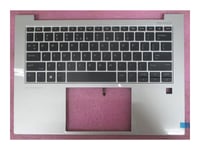Hp - Ersättningstangentbord För Bärbar Dator - Med Clickpad - Bakgrundsbelyst - Qwerty - Internationell Engelska - Med Övre Skydd - För Elitebook 840 G10 Notebook (14 Tum), 840 G9 Notebook (14 Tum)