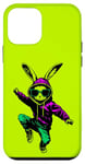 Hare cool avec des lunettes de soleil et des joggeurs Coque pour iPhone 12 mini