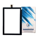 Visiodirect® Vitre ecran tactile pour Lenovo Tab 2 A10-30 X30F 10" Tablette noir