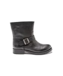 Barbour Womens Baja Boots - Black Leather - Size UK 5