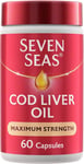 Seven Seas Cod Liver Oil Tablets, Maximum Strength, 885 mg Cod Liver Oil & Fish