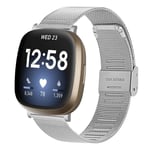 Milanese Mesh Bracelet Fitbit Versa 3/Sense Silver