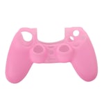 ROSELI Soft Silicone Gel Protective Skin Cover Case for PS4 Controller Pink