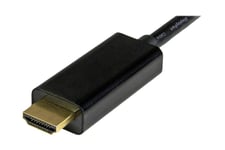 StarTech.com 2 m Mini DisplayPort till HDMI-kabel - 4K 30 Hz Video - mDP till HDMI-kabeladapter - Mini DP eller Thunderbolt 1/2 Mac/PC till HDMI-skärm/monitor - mDP till HDMI konverterarkabel - adapterkabel - DisplayPort / HDMI - 2 m