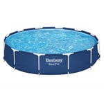 Bestway 56706 Steel Pro Ø366x76cm Rund Rörformad Pool Utan Filter/renare