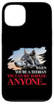 Quand tu es thérien, tu peux voir à travers n'importe qui est poilu Coque pour iPhone 13