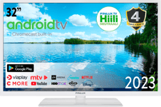 Finlux 32 tuumainen G80 Android LED TV Valkoinen (2023)