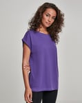 Urban Classics Ladies Extended Shoulder Tee (Ultra Violet, 5XL) 5XL Ultra Violet