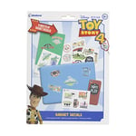 Paladone Lot de 4 feuilles d'autocollants Toy Story en vinyle imperméables et repositionnables