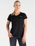 Regatta Dare 2b Vigilant T-Shirt - Black, Black, Size 14, Women