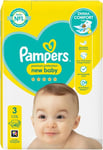 Pampers New Baby Size 3, 6Kg-10Kg, 40 Nappies Pack - 1 Pack