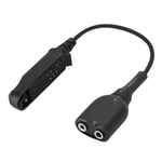 V-9R PLUS Walkie Talkie Audio Cable Adapter For K Interface 2Pin Headset Por GSA