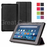 Ultra Thin Origami Pu Leather Case Cover For Amazon Fire Hd7, 8, Fire 7, Hd8