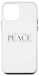 Coque pour iPhone 12 mini Trouvez votre paix intérieure - Yoga & Méditation Zen Design