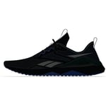 Reebok Men's NANOFLEX TR 2 Training Shoes, Black/Grey 6/Vector Navy, 10.5 UK