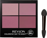 Revlon Colorstay Day to Night 24 Hour Eyeshadow Quad with Dual-Ended Applicator