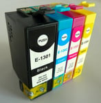 Set Of 4 Non-oem Ink Cartridges Alternative For Epson T1301 T1302 T1303 T1304 Ns