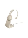 Jabra Evolve2 65 Link380c UC Mono Stand Beige