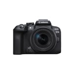Canon EOS R10 + RF-S 18-150mm IS STM MILC 24,2 MP CMOS 6000 x 4000 pixlar Svart